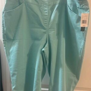Aqua Capri Pants Woman’s Size 22